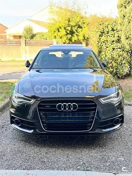 Usado Audi A6 Premium 313 CV (230 kW) 2013 Negro Familiar