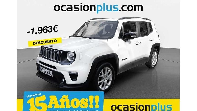 Blanco Usado 2024 Jeep Renegade Limited SUV | 18.578 € (Precio justo) - Imagen 1/4