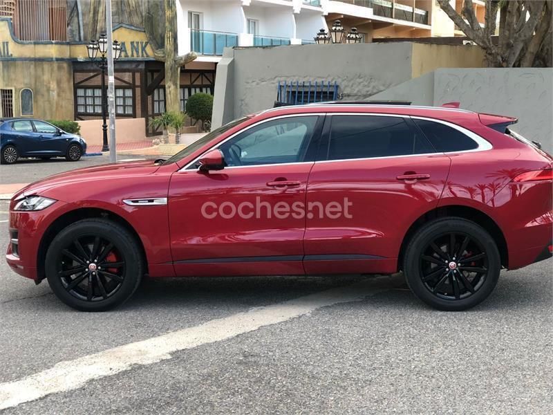 Granate Usado 2016 Jaguar F-Pace R-Sport SUV | 25.000 € (Caro) - Imagen 1/4