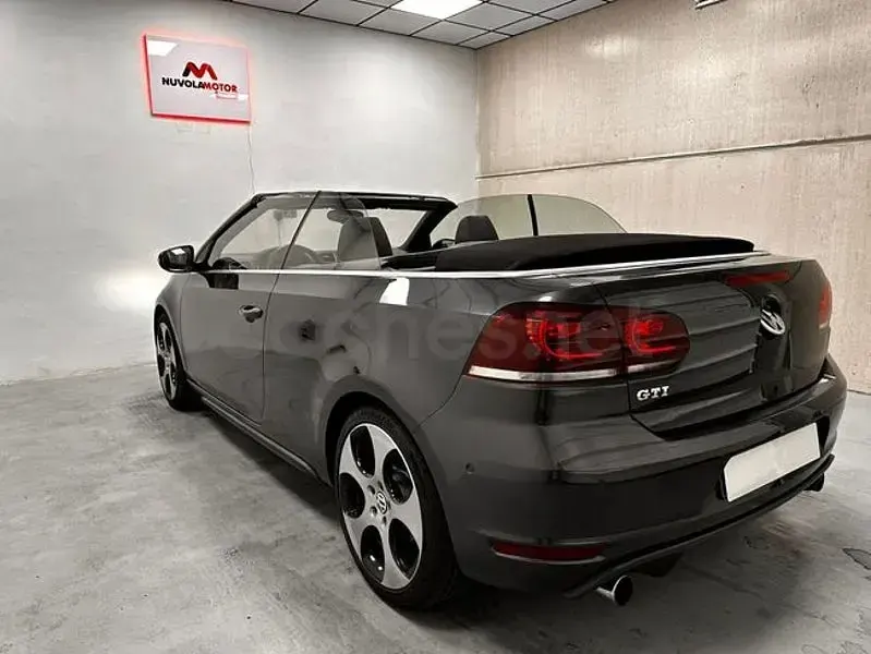 Usado VW Golf Cabriolet GTI 211 CV (155 kW) 2014 Negro Descapotable