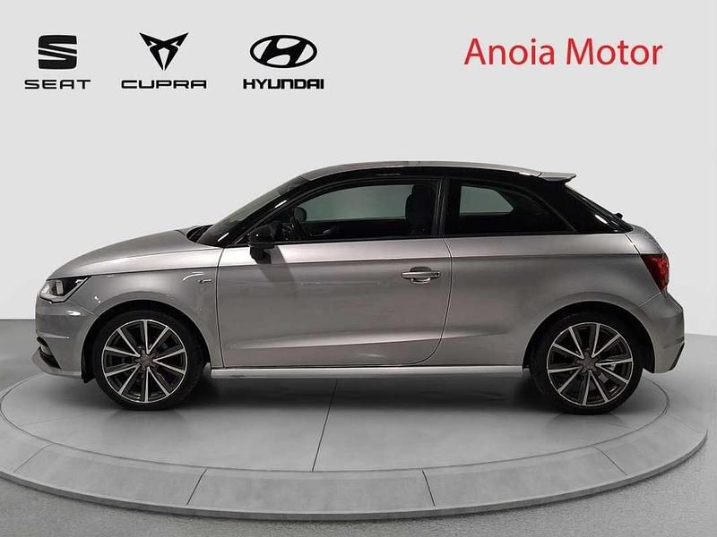 Usado Audi A1 Design 95 CV (69 kW) 2017 Plateado Utilitario