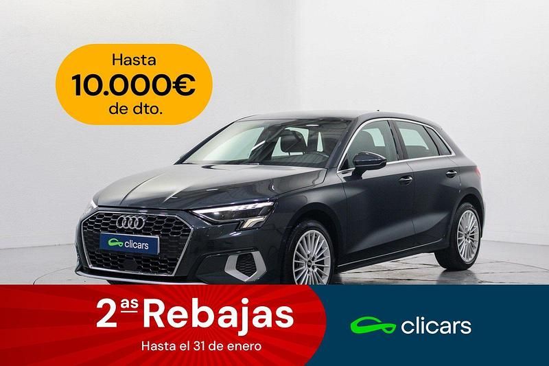 Gris Usado 2023 Audi A3 Sportback e-tron Advanced Utilitario | 23.490 € (Precio justo) - Imagen 1/4