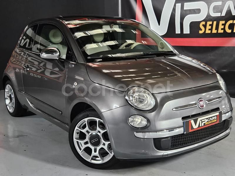 Usado Fiat 500 Lounge 69 CV (50 kW) 2015 Gris Berlina