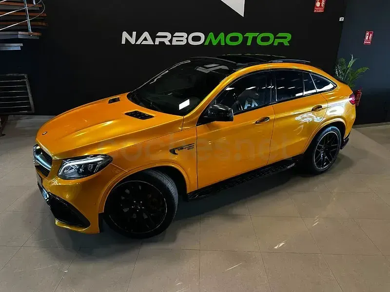 Usado Mercedes GLE63 AMG 585 CV (430 kW) 2016 Amarillo SUV