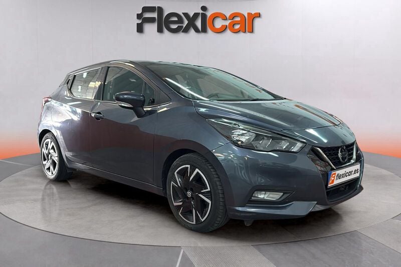 Granate Usado 2021 Nissan Micra Acenta Utilitario | 10.390 € (Super precio) - Imagen 1/4