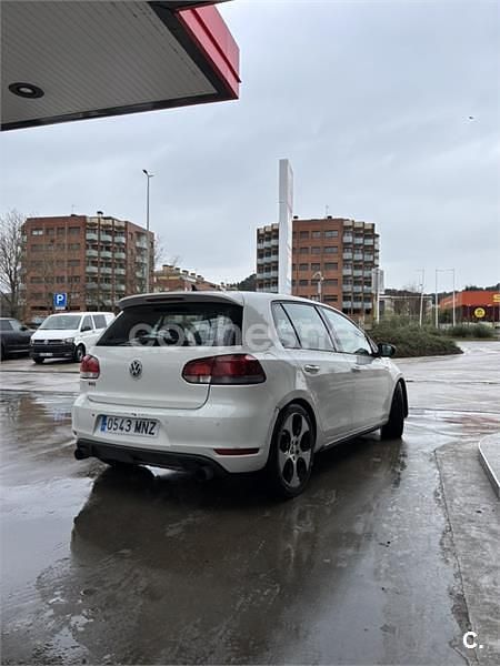Usado VW Golf VI GTI 210 CV (154 kW) 2009 Blanco Utilitario