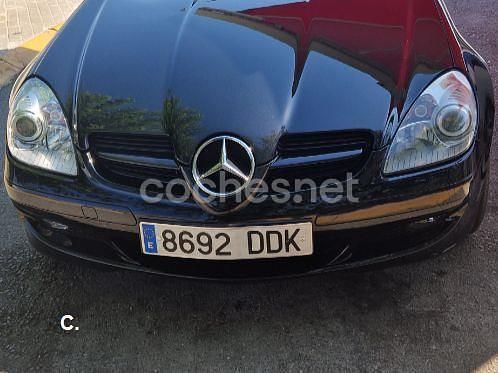 Negro Usado 2004 Mercedes SLK350 Descapotable | 13.000 € (Buen precio) - Imagen 1/3