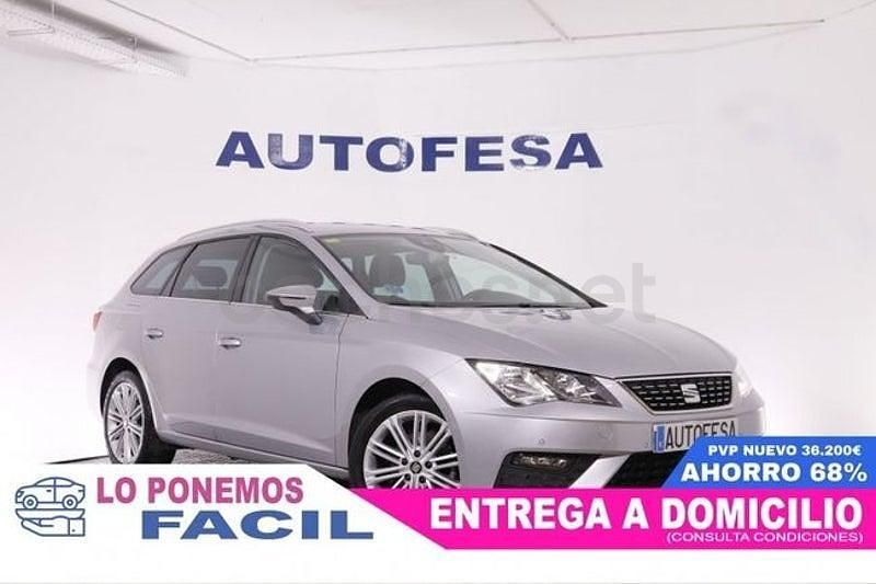 Usado Seat Leon XCELLENCE 130 CV (95 kW) 2020 Gris / plata Familiar