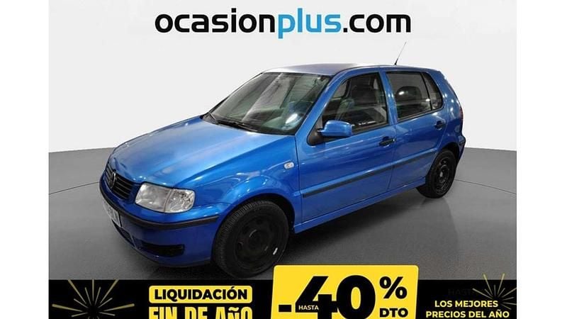 Azul Usado 2001 VW Polo Trendline Utilitario | 1800 € (Buen precio) - Imagen 1/4