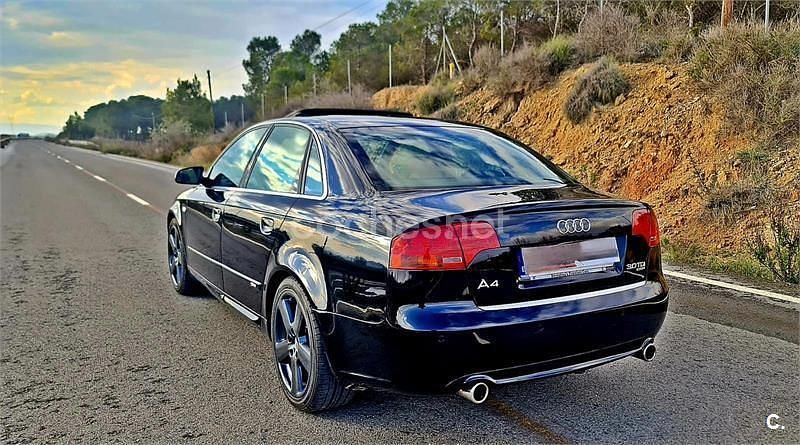 Usado Audi A4 S-Line 205 CV (150 kW) 2005 Negro Berlina