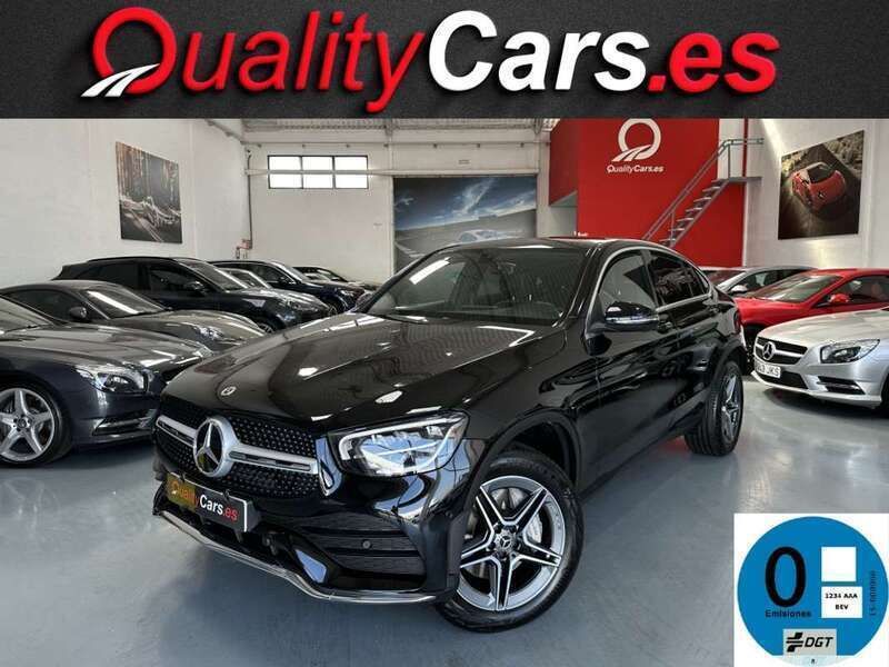Negro Usado 2022 Mercedes GLC300e Coupe | 48.400 € (Precio justo) - Imagen 1/4