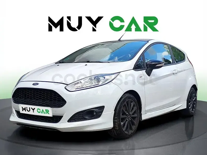 Usado Ford Fiesta ST-Line 100 CV (73 kW) 2017 Blanco Utilitario