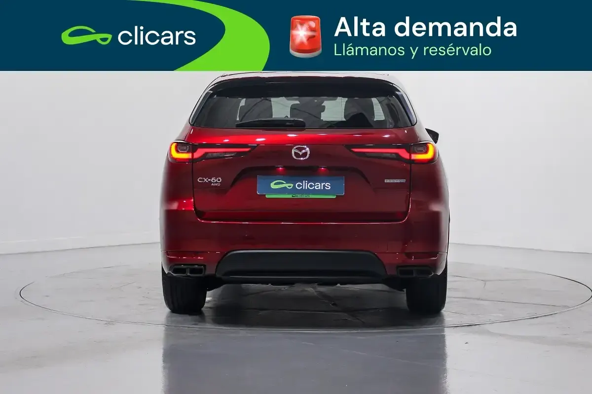 Usado Mazda CX-60 Homura-Line 327 CV (240 kW) 2023 Rojo SUV