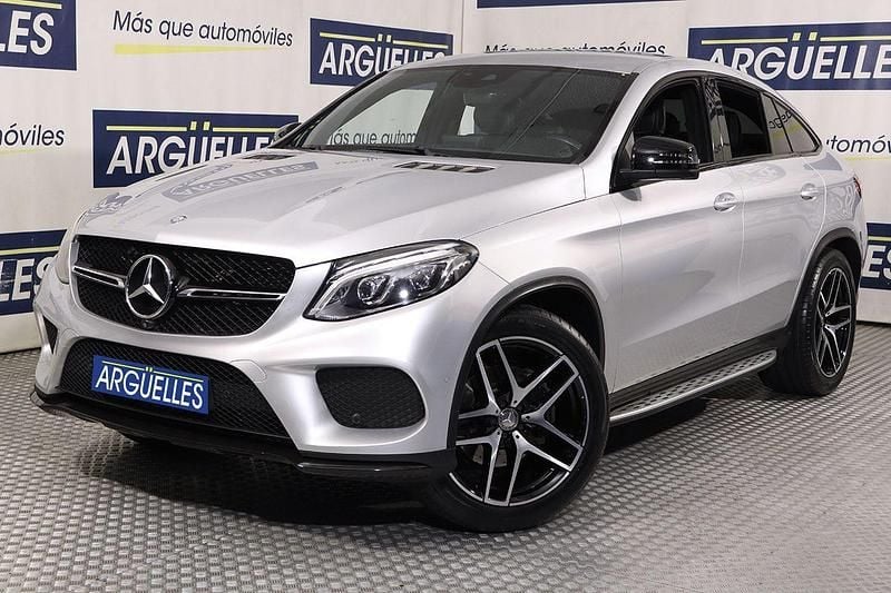 Usado Mercedes GLE350 AMG line 258 CV (189 kW) 2016 Gris Coupe