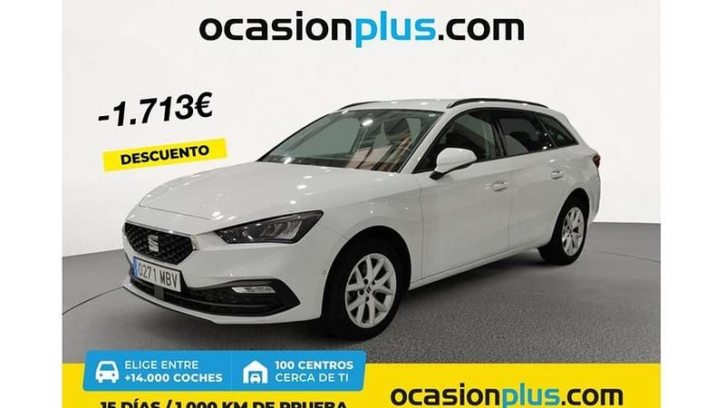 Blanco Usado 2022 Seat Leon ST Style Familiar | 17.137 € (Precio justo) - Imagen 1/4