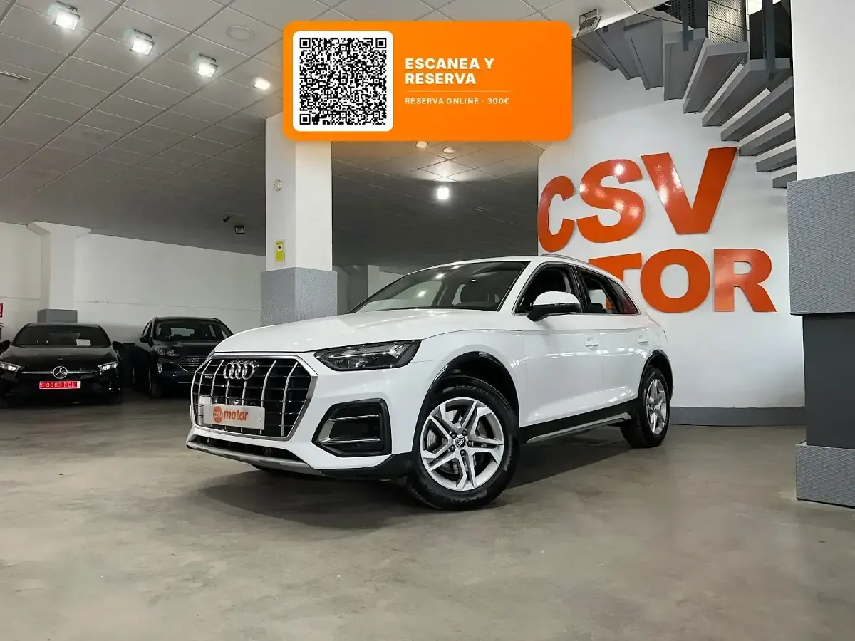 Usado Audi Q5 S-Line 300 CV (220 kW) 2021 Blanco SUV