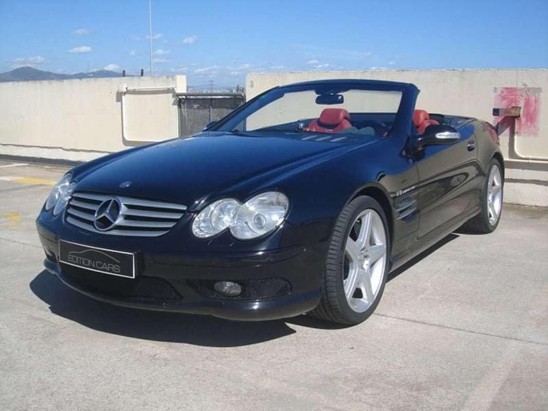 Negro Usado 2003 Mercedes SL55 AMG AMG Descapotable | 45.900 € - Imagen 1/4