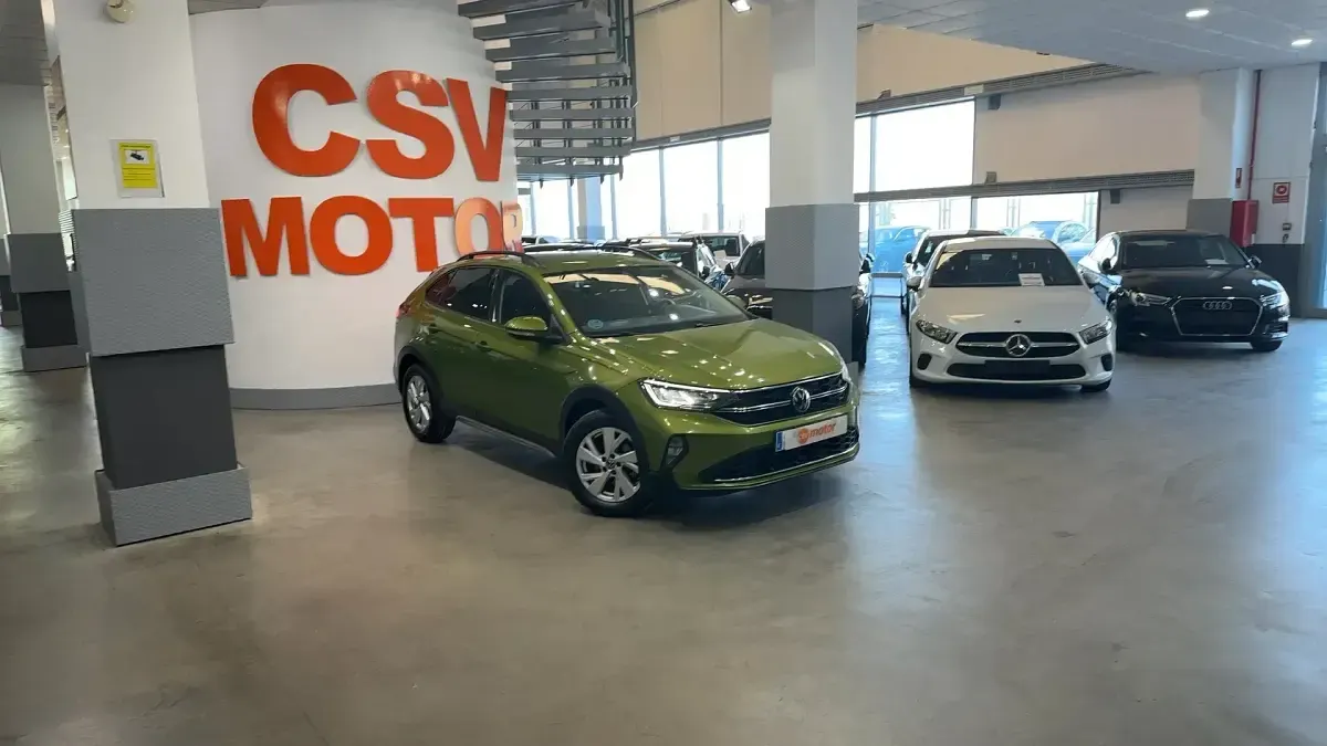 Usado VW Taigo Life 95 CV (69 kW) 2022 Verde SUV