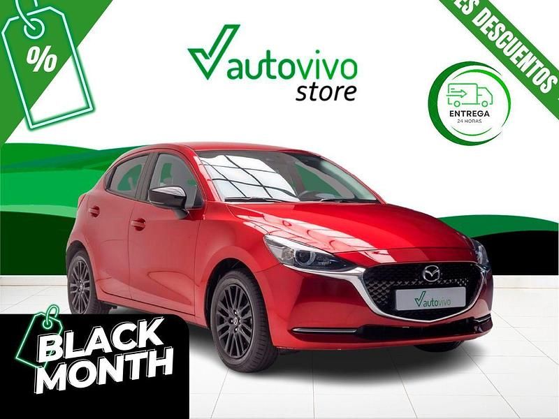 Rojo Usado 2023 Mazda 2 Homura-Line Berlina | 17.900 € (Precio justo) - Imagen 1/4