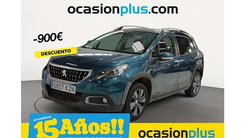 Verde Usado 2019 Peugeot 2008 Signature Sky SUV | 8264 € (Buen precio) - Imagen 1/4