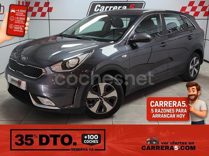 Gris / plata Usado 2017 Kia Niro SUV | 12.900 € (Buen precio) - Imagen 1/4