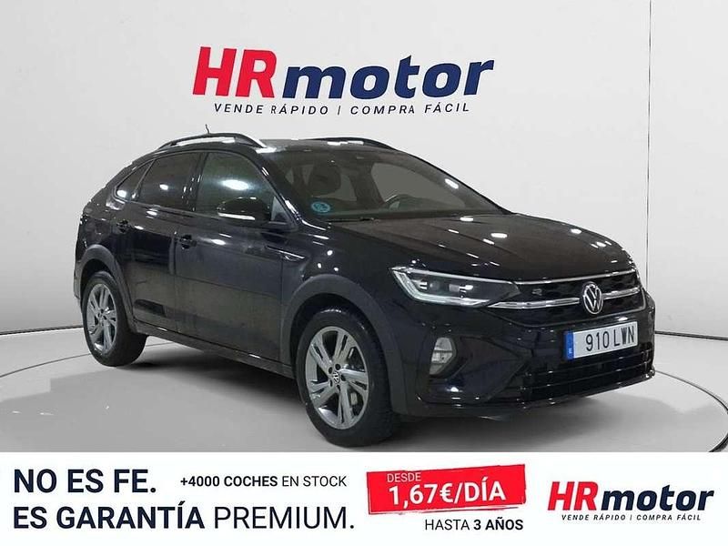 Usado VW Taigo R-line 111 CV (81 kW) 2022 Negro SUV