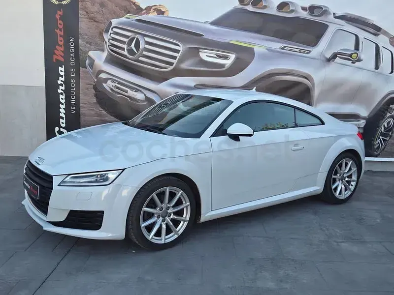 Usado Audi TT Ambiente 184 CV (135 kW) 2014 Blanco Coupe