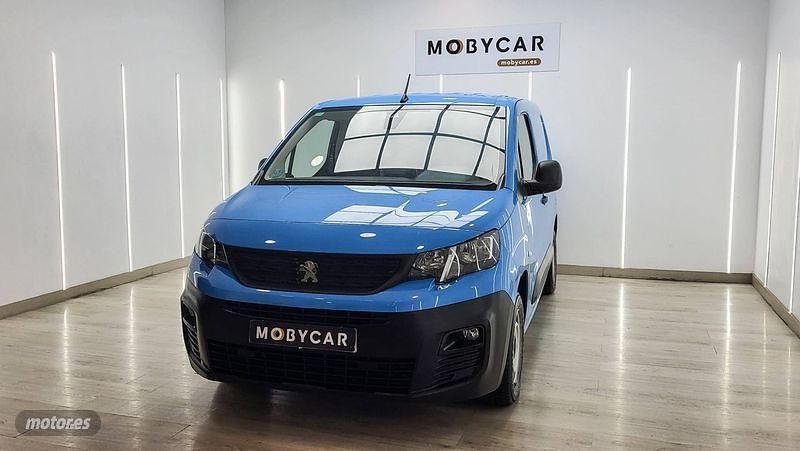 Azul Usado 2019 Peugeot Partner Premium Monovolumen | 9995 € - Imagen 1/4