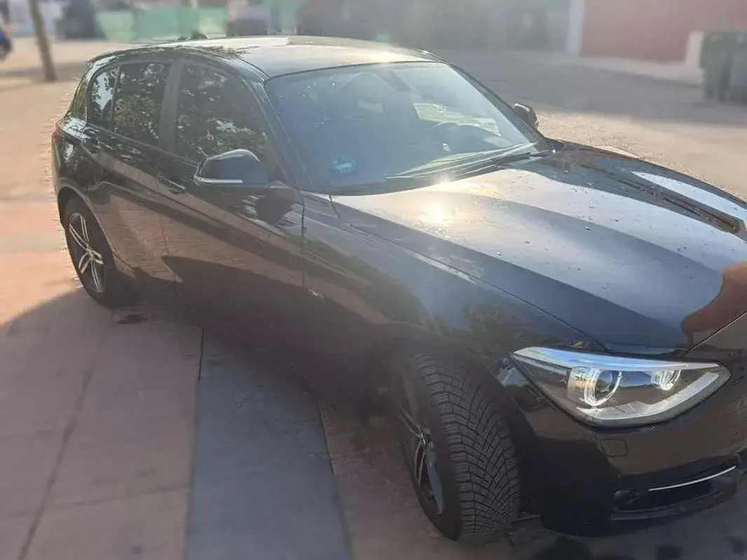 Begagnad BMW 116 M Sport 116 HK (85 kW) 2014 Svart Halvkombi