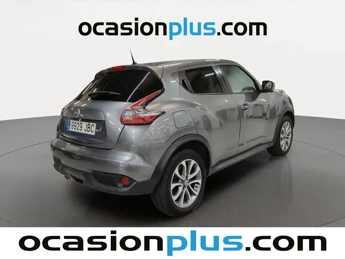 Usado Nissan Juke N-TEC 117 CV (86 kW) 2014 Gris SUV