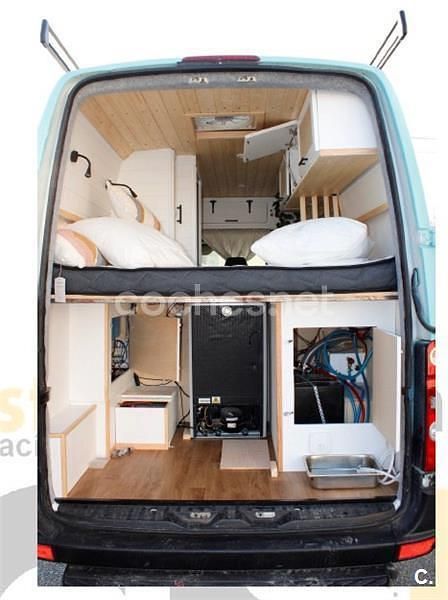 Usado VW Crafter 109 CV (80 kW) 2012 Azul Van