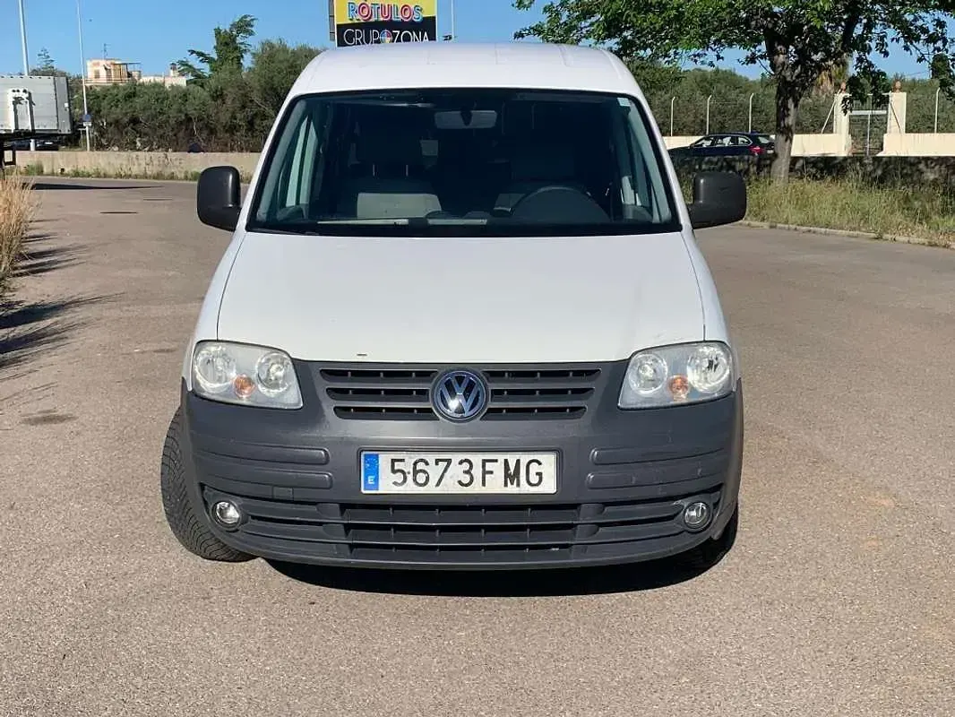 Usado VW Caddy 105 CV (77 kW) 2007 Blanco Monovolumen