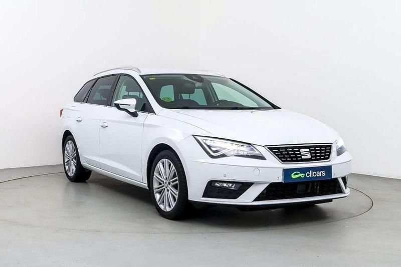 Usado Seat Leon ST XCELLENCE 150 CV (110 kW) 2018 Blanco Familiar
