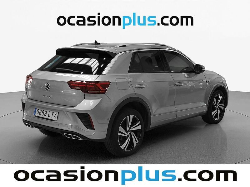 Usado VW T-Roc R-line 150 CV (110 kW) 2022 Gris SUV