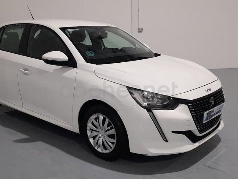 Usado Peugeot 208 Active 100 CV (73 kW) 2021 Blanco Utilitario