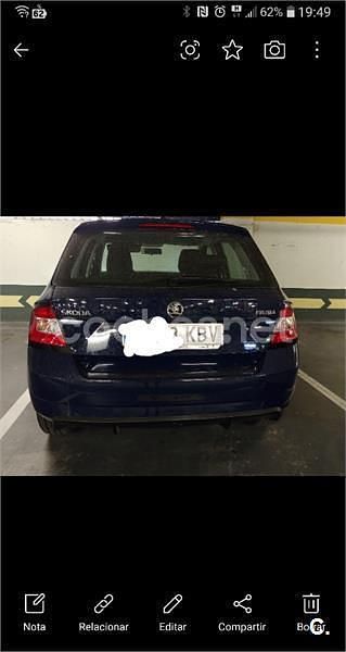 Brugt Skoda Fabia Style 90 HK (66 kW) 2018 Blå Sedan