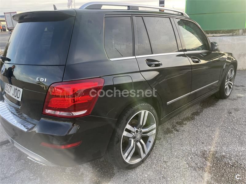 Usado Mercedes GLK220 170 CV (125 kW) 2015 Negro SUV