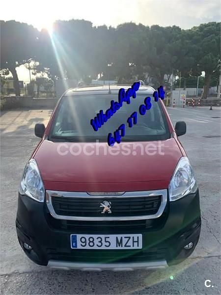 Rojo Usado 2016 Peugeot Partner Tepee Active Monovolumen | 10.700 € (Precio justo) - Imagen 1/4