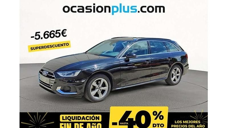 Negro Usado 2021 Audi A4 Advanced Familiar | 21.325 € (Super precio) - Imagen 1/1