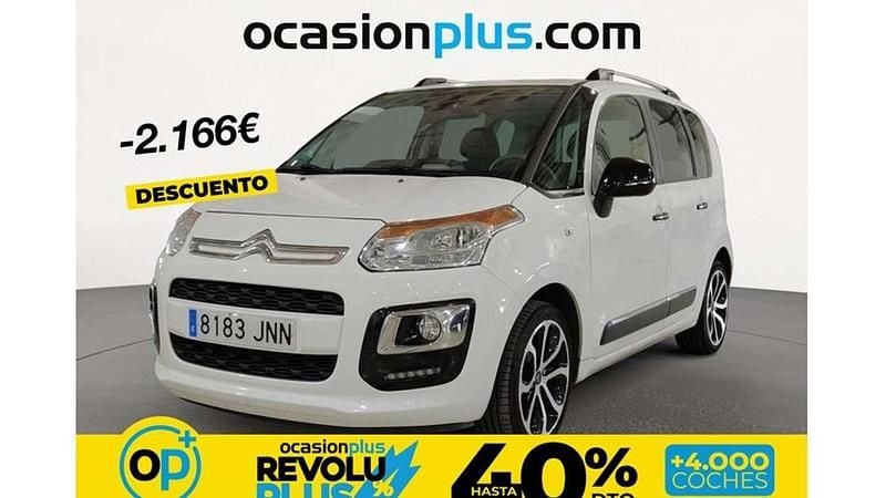 Usado Citroën C3 Picasso Feel 110 CV (80 kW) 2016 Blanco Monovolumen