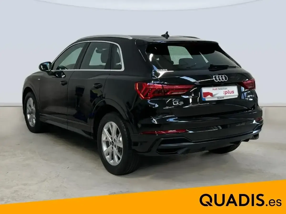 Usado Audi Q3 S-Line 150 CV (110 kW) 2020 Negro SUV