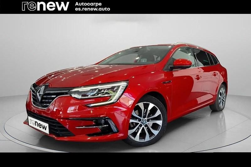 Rojo Usado 2021 Renault Mégane IV Zen Familiar | 18.600 € (Precio justo) - Imagen 1/4