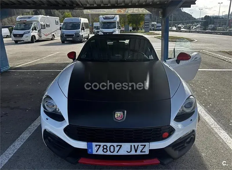 Usado Abarth 124 Spider 170 CV (125 kW) 2017 Blanco Descapotable