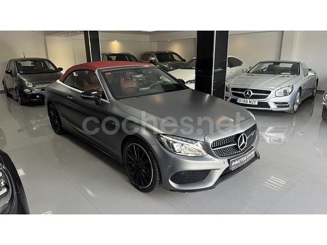 Usado Mercedes C43 AMG 367 CV (269 kW) 2017 Gris / plata Descapotable