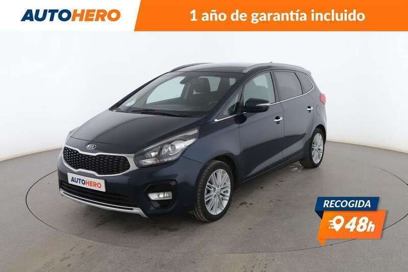 Amarillo Usado 2018 Kia Carens Monovolumen | 15.399 € (Precio justo) - Imagen 1/3