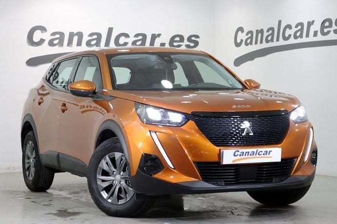 Usado Peugeot 2008 Active 101 CV (74 kW) 2021 Naranja SUV