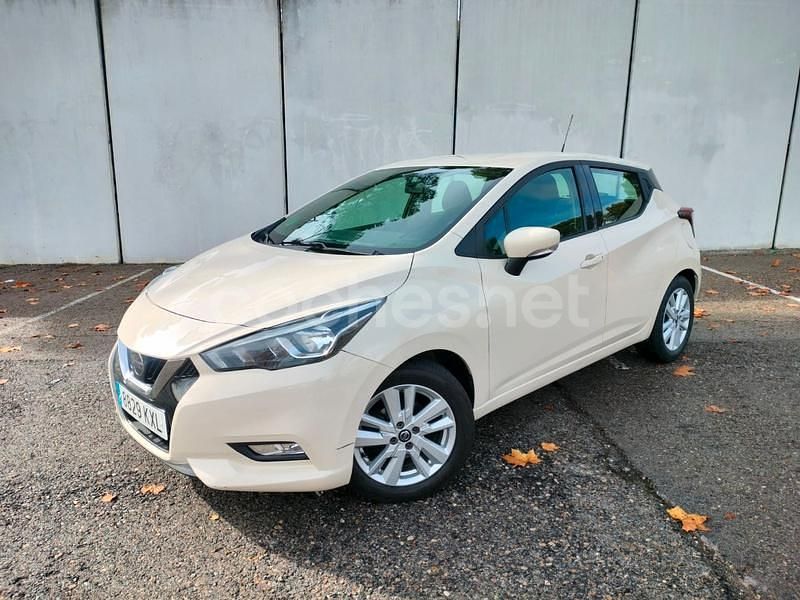 Beige Usado 2019 Nissan Micra Acenta Utilitario | 8790 € (Precio justo) - Imagen 1/4