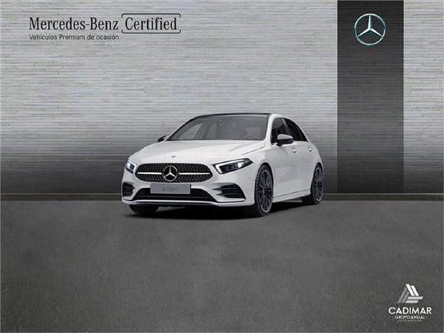 Usado Mercedes A250 AMG line 218 CV (160 kW) 2023 Blanco Berlina