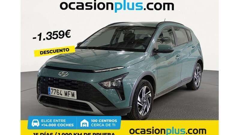 Verde Usado 2023 Hyundai Bayon SUV | 13.591 € (Precio justo) - Imagen 1/4