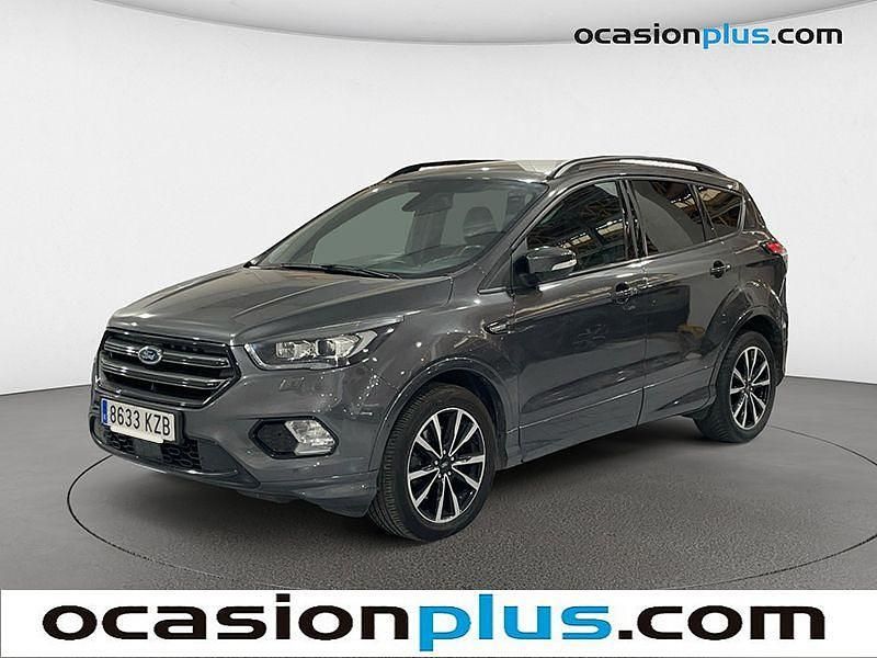 Gris Usado 2019 Ford Kuga ST-Line SUV | 16.900 € (Super precio) - Imagen 1/4